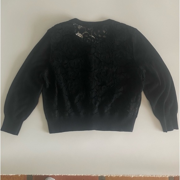 Karl Lagerfeld Black Lace Cardigan - Picture 8 of 8